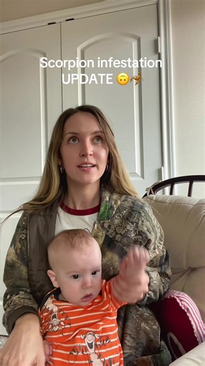 Scorpion ingestion UPDATE 🦂 Thank you to all the people on my last video that left different suggestions or shared their experiences with scorpions😣 hopefully there isn’t another update because they all go away🙃 #scorpion #infestation #update #pestcontrol