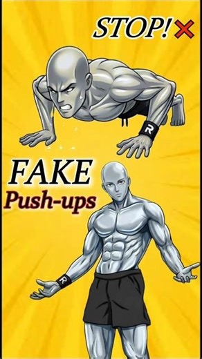 Stop doing push-ups WRONG❌ Watch this CORRECT way✅