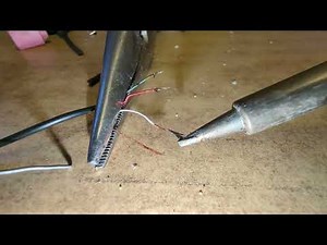 How to solder LITZ individually enameled stranded copper wire (Headphone/Audio cables)
