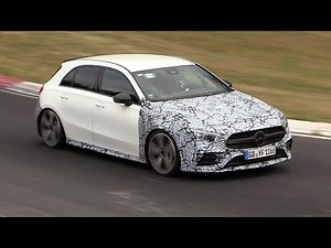 2019 Mercedes-AMG A35 - Exhaust SOUNDS on the Nurburgring!