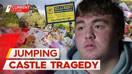 At just 12-years-old, Beau lost his best mates when the jumping castle they were playing on was swept into the air. Parents believe a lazy decision from the vendor cost six young lives - but the court says it was a freak weather accident. #9ACA | Watch LIVE 7pm | A Current Affair