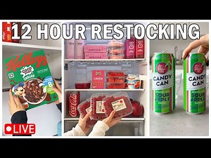 🔴 Restocking ASMR Live | Satisfying Sounds to Help You Fall Asleep Fast
