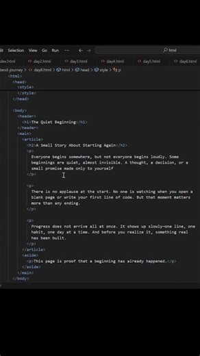 Day 8 of Coding — Learning CSS #coding