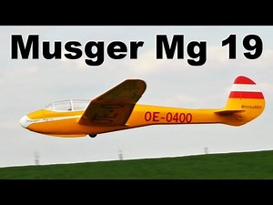 Musger Mg 19 GB models | scale RC glider | Syrovice 2021