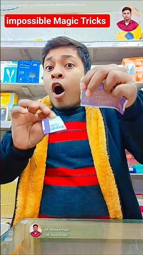 Impossible Magic Tricks 😱🤯 #shorts #note #trending