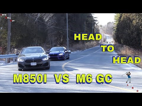 BMW M6 VS M850I HEAD TO HEAD