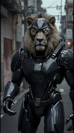 “Futuristic Cyborg Animals | Doberman, Lion, Jaguar, Puma, Cat, Gorilla 🦁🤖✨" #aiart #cinematicai