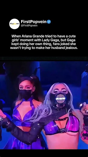 Ariana Grande seeks Lady Gaga moment as fans joke she won't make husband jealous #arianagrande