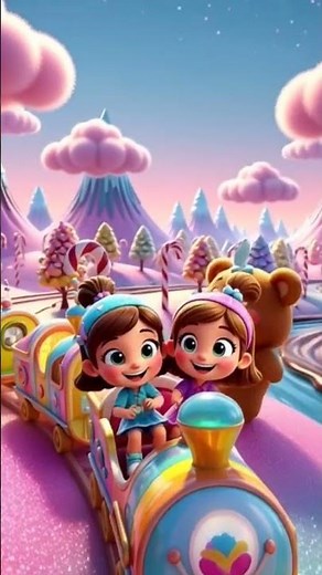 “Candy Land Adventure – Fun Journey in a Sweet World🥰🍡🍭#Candylandadventure#KidsCartoon#3danimation