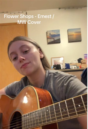 Flower Shops - Ernest / Morgan Wallen acoustic cover #fyp #foryou #flowershops #morganwallen #morganwallencover