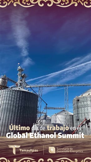 En el último día de jornada del Global Ethanol Summit, recorriendo los campos de maíz que son la materia prima para la producción de etanol en Wisconsin, U.S.A., el secretario de Desarrollo Energético Walter Julián Ángel y la comitiva representativa de Tamaulipas analizaron las similitudes que tienen el sorgo y la caña de azúcar para producir biocombustible. Al asistir a este tipo de foros y congresos, el personal de la SEDENER obtiene las mejores técnicas para aplicarse en nuestro estado en ben
