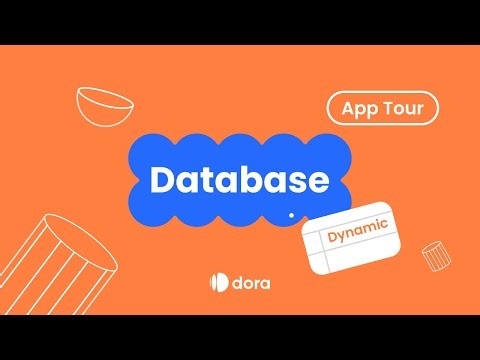 Dora Tutorial: Database Features