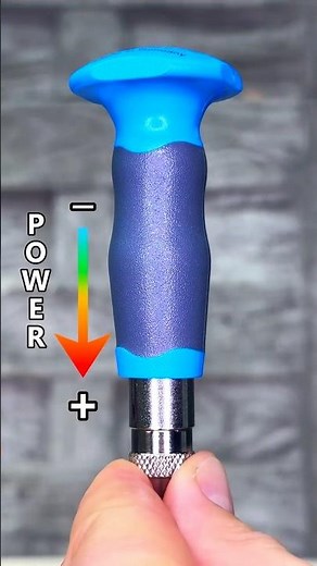 Automatic center punch test - 5 power levels side by side #shorts