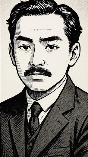 石川啄木（いしかわ たくぼく）（1886–1912）（ 文学・芸術）歌人・詩人。生活苦の中で「一握の砂」などを残した。#shorts #歴史 #衝撃の事実#雑学豆知識