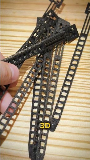 REUSABLE 3D Printed Zip Ties! #3dprinting #diy #shorts