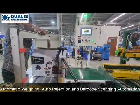 ONLINE WEIGHING AND REJECTION MACHINE QUALIS ENGINEERS PUNE