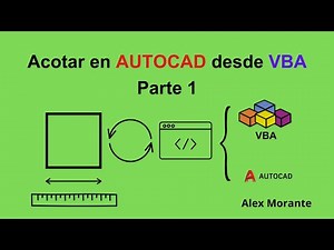 26 VBA AutoCAD - Acotar desde VBA (AddDimAligned)