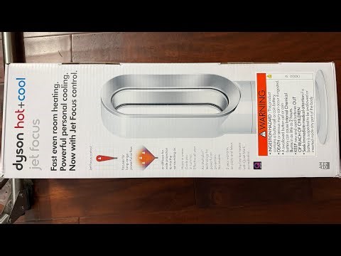 UNBOXING : Dyson Hot+Cool™ AM09 Jet Focus heater and fan