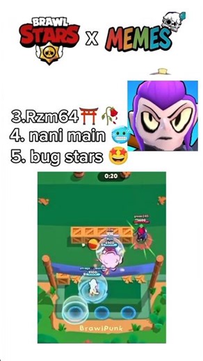 Top 5 brawl stars memes 😂😂 #brawlstars #memes #audio #edit