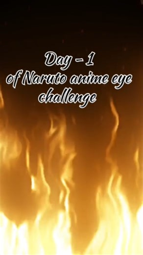 Day - 1 Naruto anime eye challenge 👀👀👁️#drawingtutorial#naruto#naruto Shippuden