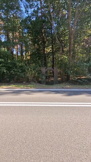 „Furtka donikąd w Falenicy… 🚪🌲 Brama z tajemniczą historią dawnej Villa Feiner. Dziś chałupa poszła w las – wyparowała wzmrokach czasu. Został tylko ten próg w przyrodę.. Co tu naprawdę stało? 🤔 Piszcie w komentarzach – chętnie się dowiem! #falenica #sekretywarszawy #warszawanieznana | Spacery po dawnej Warszawie z Tytusem