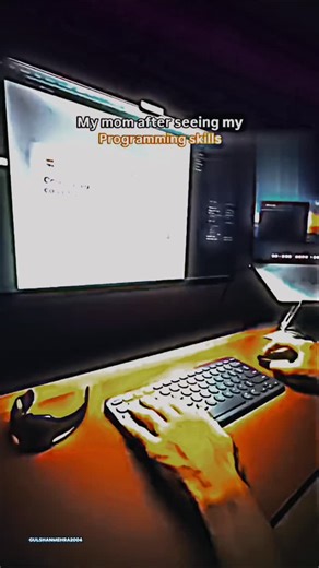 “Hacker Aesthetic vs Indian Mom Reality 😂🔥” “Every Indian Programmer Has Faced This Moment 😭💻 Me: Feeling like a hacker, saving the world with code 😎💻 My Mom: Pagal jaoge kisi din! 😭😂 Coding looks cool to us, But to parents… it’s just nonstop screen madness 🤯 Indian programmers, you’ll feel this in your soul 💀🔥 Tag that friend whose mom says the same thing 👇 #programmerlife #codingmemes #indianmemes #codingvibes #developerlife techmemes programminglife relatable | Gulshan Mehra