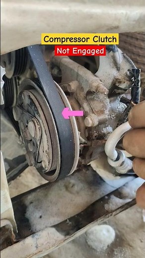 car ac compressor clutch not engaging #technicalasif #youtubeshorts #ytshorts #shortvideo #youtube