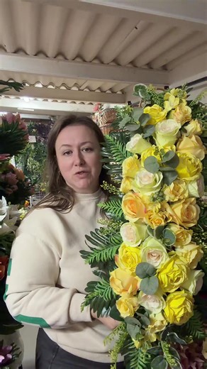 Ліани на цвинтар #ритуальнафлористика #композиція #композиціядлягероя #цвинтарнакомпозиція #цвинтарнакомпозиція