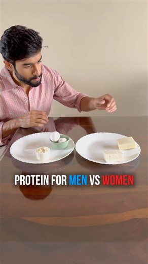 Protein for Men vs Women #protein #food #health #nutrition #fitness