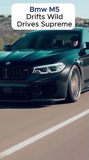 BMW M5 Drifting & Dominating the Road 🚘🔥 | INSANE Power