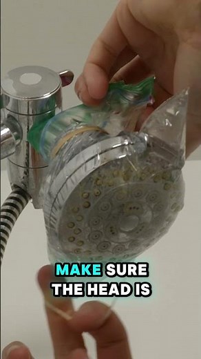 This Is the Easiest Way to Clean Your Shower Head 🤯