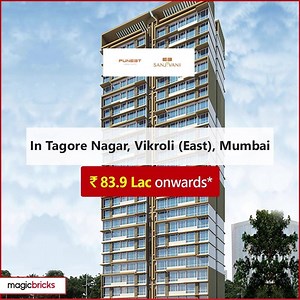 ✴OFFER: Pay 5% Now And No EMI For 24 Months* | Subvention Cost will Vary* Project Highlights: ✅ Advance Fire Fighting system ✅ International Airport - 35 mins, Domestic Airport - 45 mins, Powai - 15 mins, Vikhroli Station - 10 mins Contact for more info:: | Magicbricks