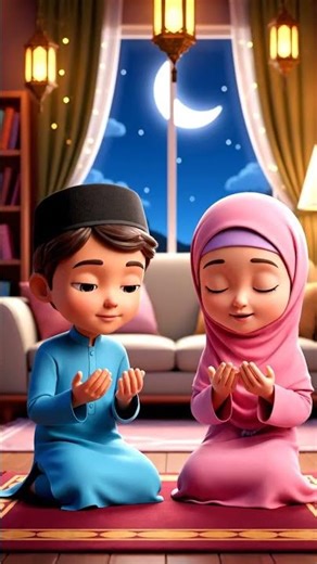 #cartoon #praying #ramadan