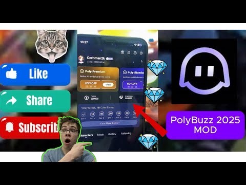 Polybuzz AI Free Coins Hack | How to Get Free Coins in Poly AI ( 2025) #polyaifreecoins