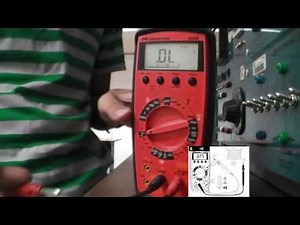 guía de uso multímetro Meterman 33XR UAM AZC 16-P