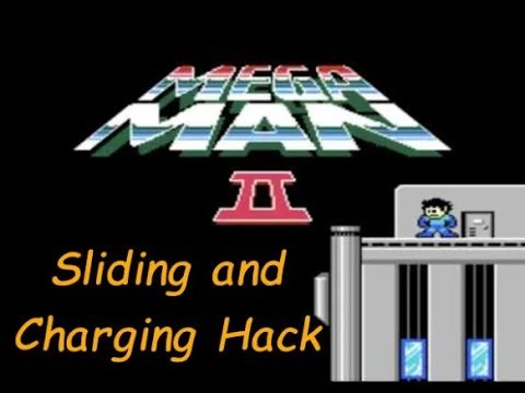 Mega Man 2 Sliding & Charging hack (NES)