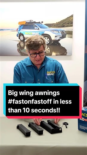 Quick Release XD Hitch for Massive Wing Awning | Fast Release in Seconds!