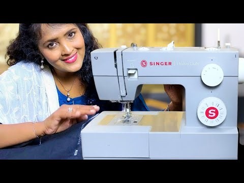4423 Singer Heavy Duty Sewing Machine With 23 Built In Stitches Review & Demo