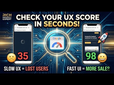 Is Your UX Driving Users Away? Check Your Score with PageSpeed Insights!