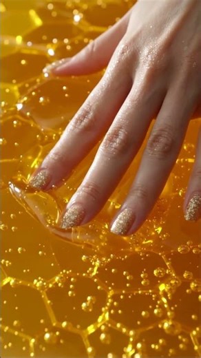 Cama de Ámbar y Miel 🍯✨ | ASMR Hipnótico #asmr #miel #honey