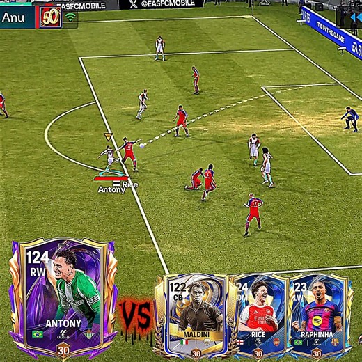 ANTONY vs Defenders 🥶 #fcmobile
