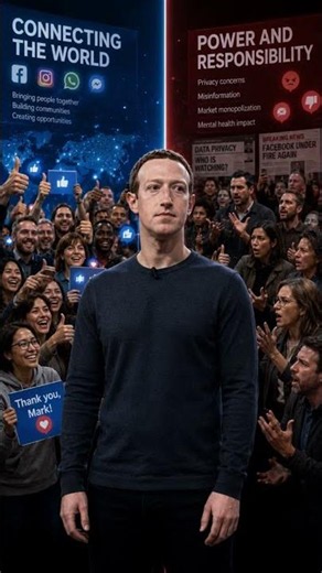 How Mark Zuckerberg Built the World's Biggest Network #facebook #story #shorts
