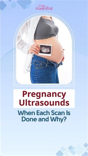 Pregnancy Ultrasound : When Each Scan Done & Why #shorts