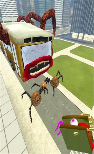 CRABTANIC , CAR EATER and GUMMY BEAR EATER ARMY BIG CITY in Garry's Mod ! Choose Favorite