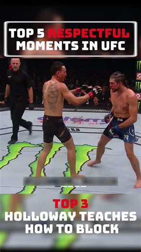 Top 5 Respectful moments in UFC
