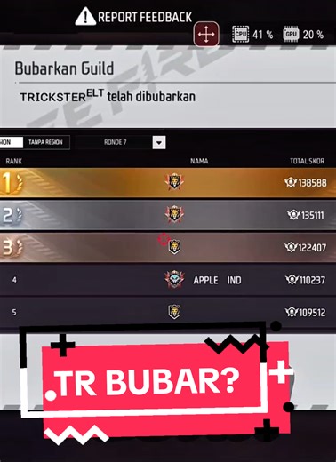 Guild Free Fire Dibubarkan: Menunggu Klarifikasi Dari Garena