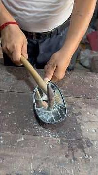 Amazing Mirror Repair – Broken Glass Transformed Into Perfect Mirror!😱 #viral #foryou