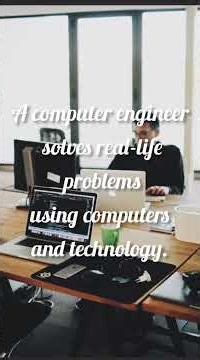 Computer engineer . and How to beacomr one?