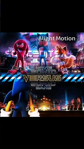 Movie sonic vs modern sonic