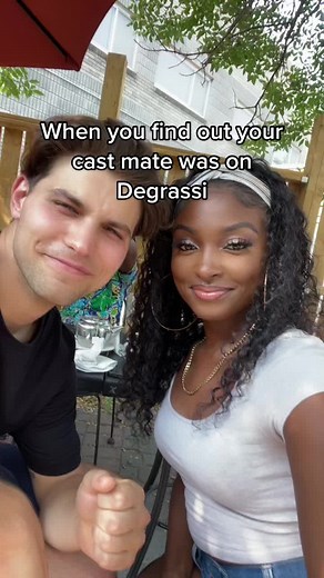 He really did blush 😂 did u guys watch #Degrassi ? Lol #degrassinextgeneration #drewtorres #lukebilyk #actors